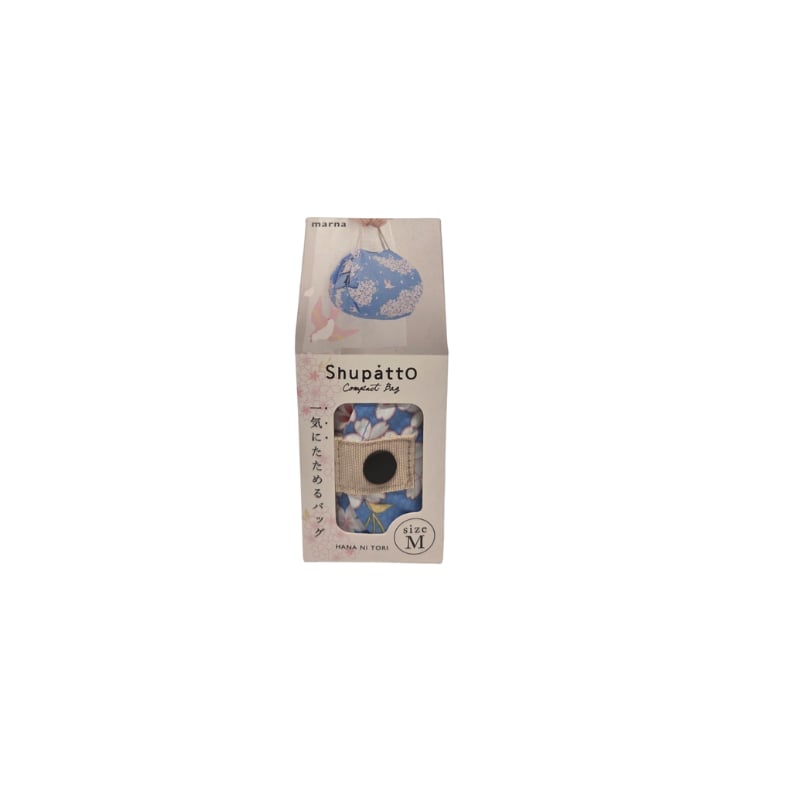 Shupatto Compact Bag - M - Hana ni Tori