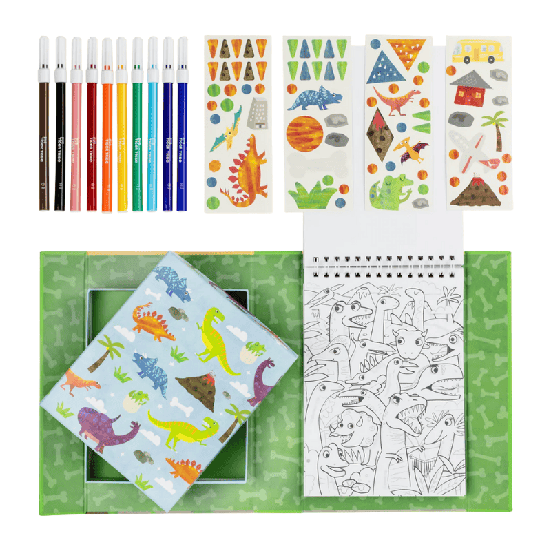 Tiger Tribe Boyama Seti - Dinozor