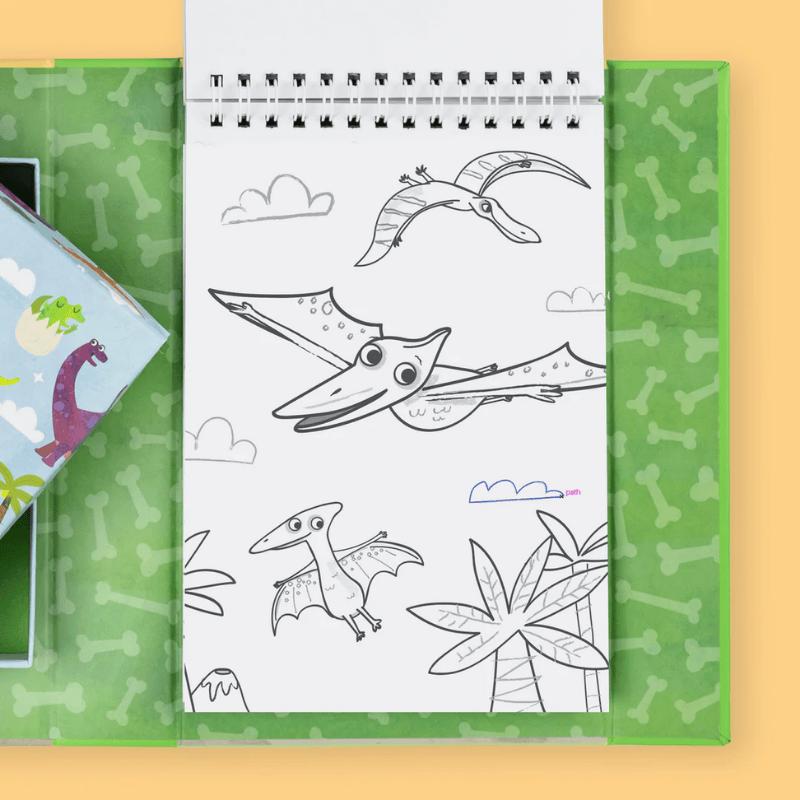 Tiger Tribe Boyama Seti - Dinozor