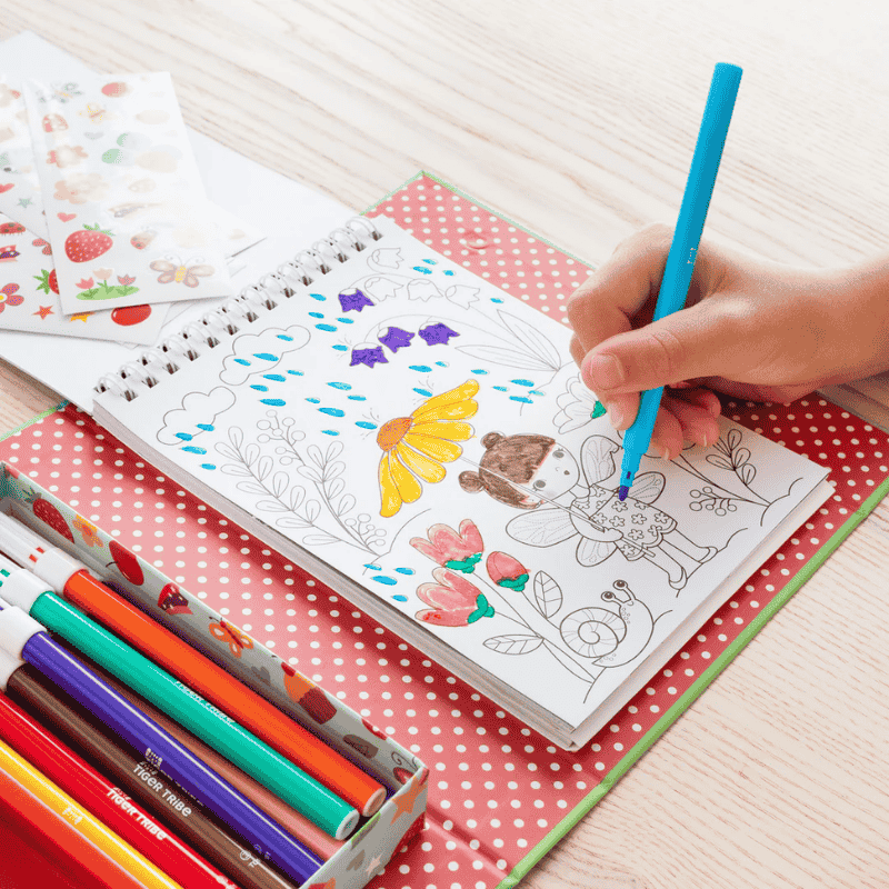 Tiger Tribe Boyama Seti - Forest Fairies