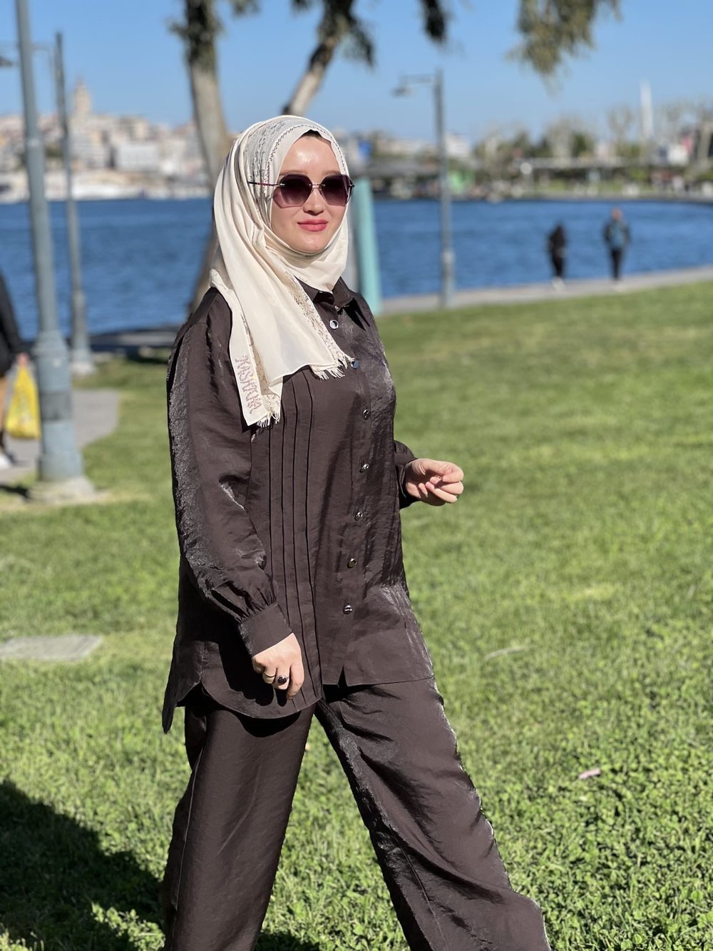 NERVÜR DETAYLI ÖNDEN DÜĞMELİ 2 Lİ TAKIM