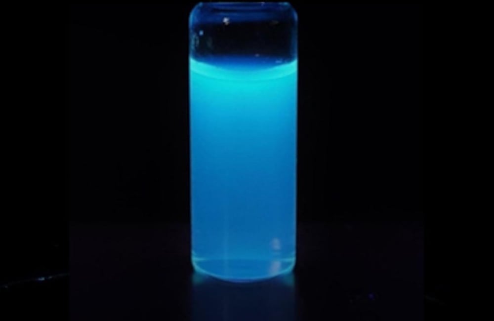 Carbon Quantum Dots - Cyan blue (λem : 431 nm, Exc: 365 nm)