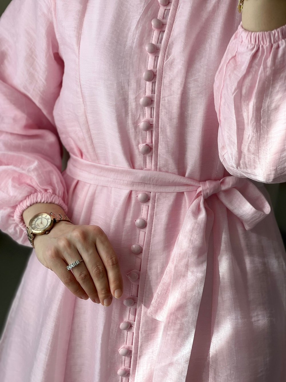 NARİN ELBİSE PEMBE