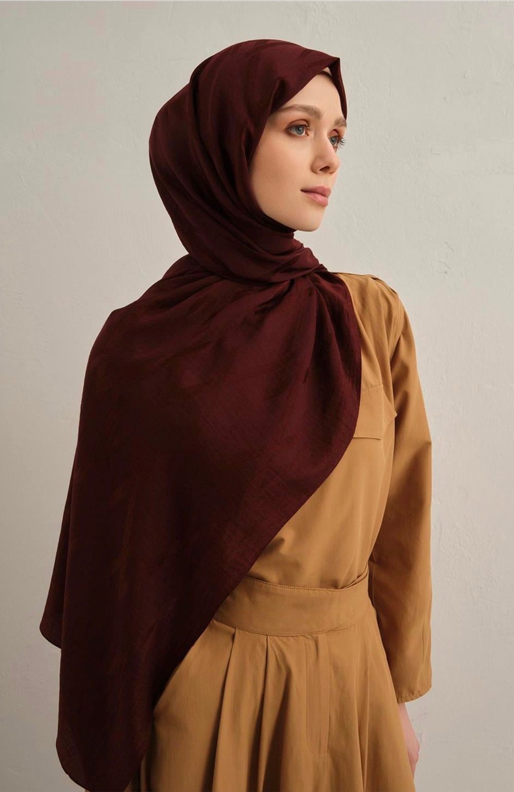 ARMINE LYOCELL ŞAL ÇİZGİ DESEN