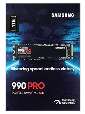 1TB SAMSUNG 990 PRO 7450/6900MB/s M.2 NVMe MZ-V9P1T0BW (Resmi Distribütör Garantili)
