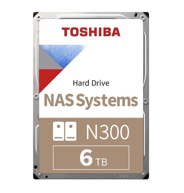 6TB TOSHIBA N300 7200RPM SATA3 512MB MN10ADA600S