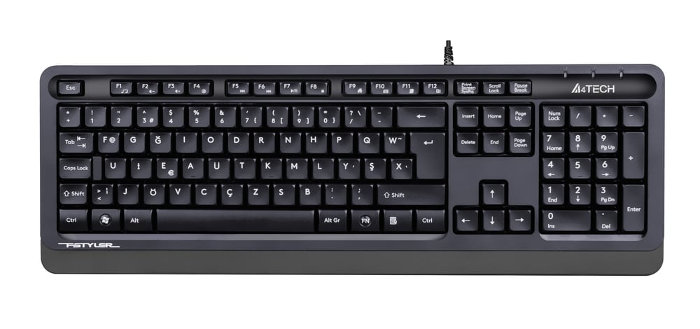 A4 TECH FK10 FN-MULTIMEDYA F KLAVYE USB GRİ