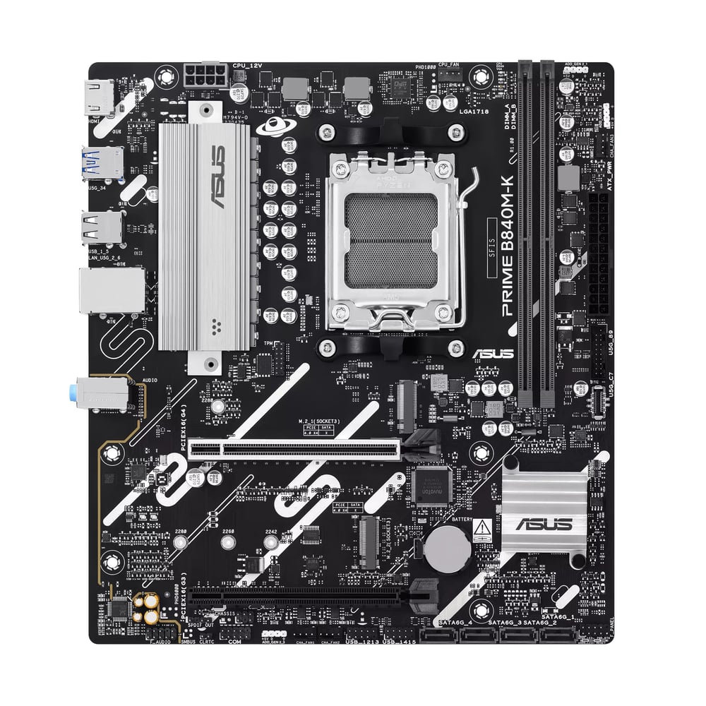 ASUS PRIME B840M-K AM5 DDR5 mATX ANAKART