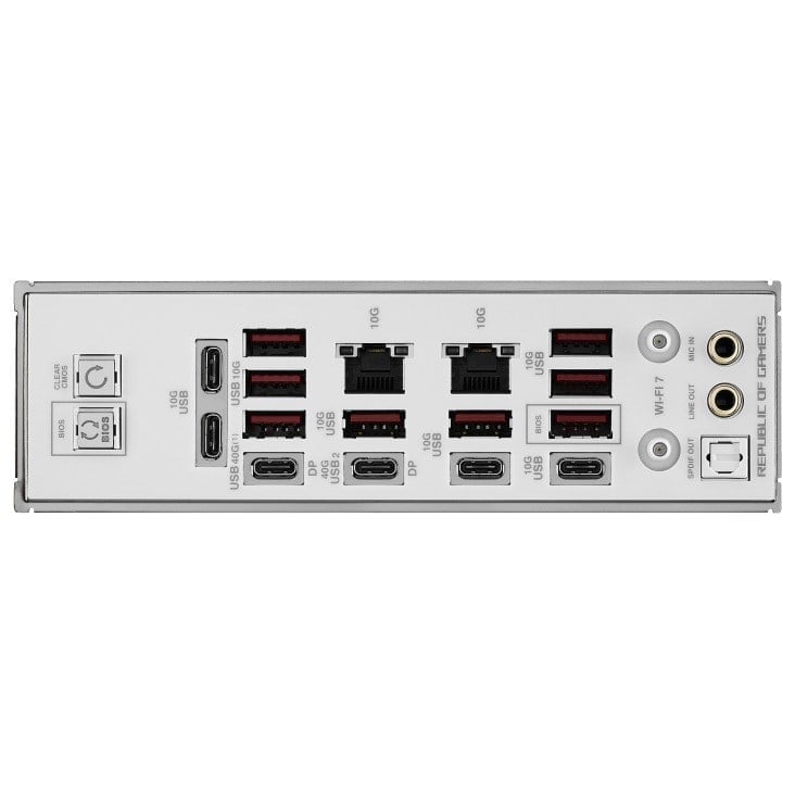 ASUS ROG CROSSHAIR X870E GLACIAL AM5 ANAKART