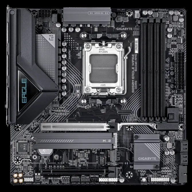 GIGABYTE B850M EAGLE WIFI6E HDMI DP MATX AM5