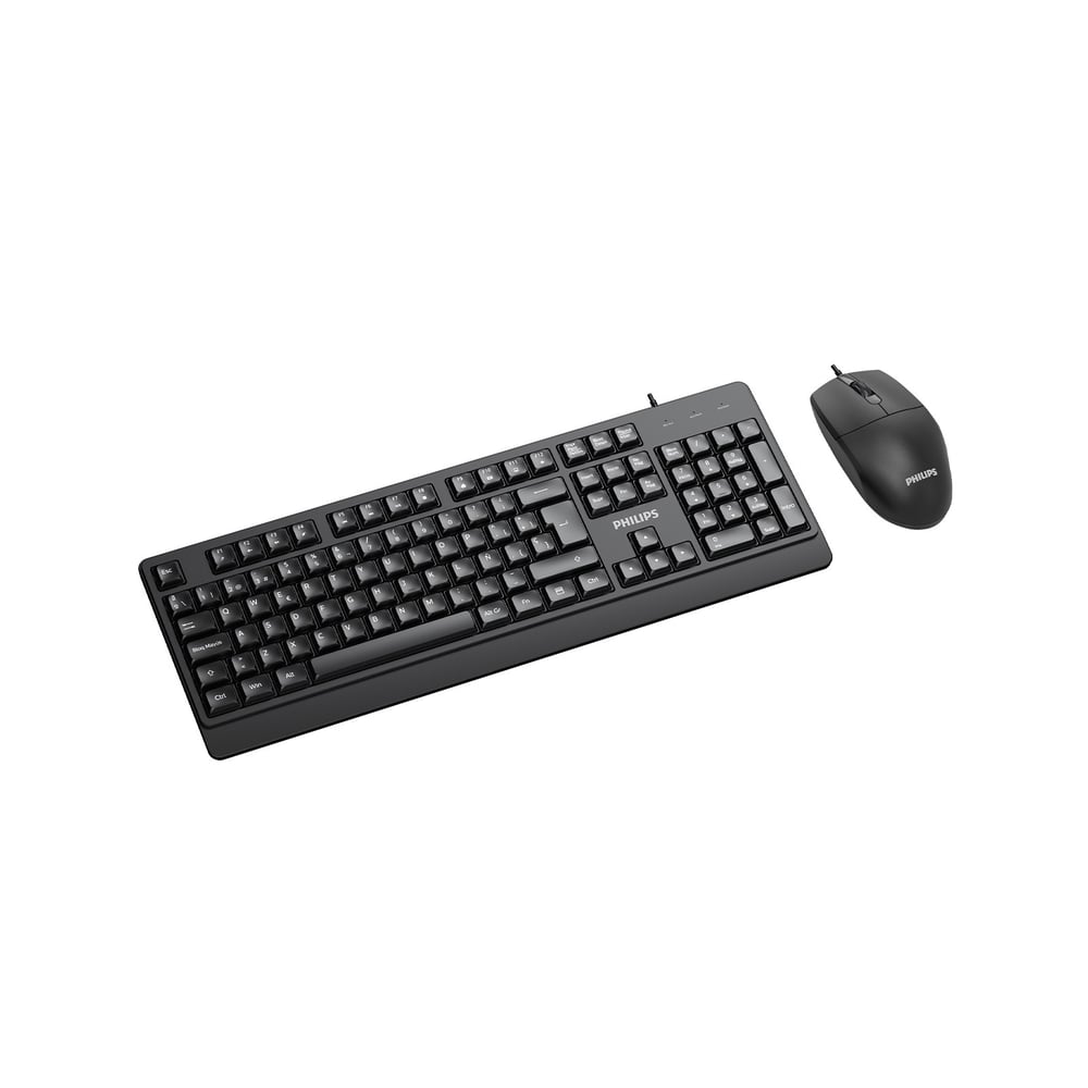 PHILIPS KABLOLU KLAVYE&MOUSE SET SPT6247B SİYAH