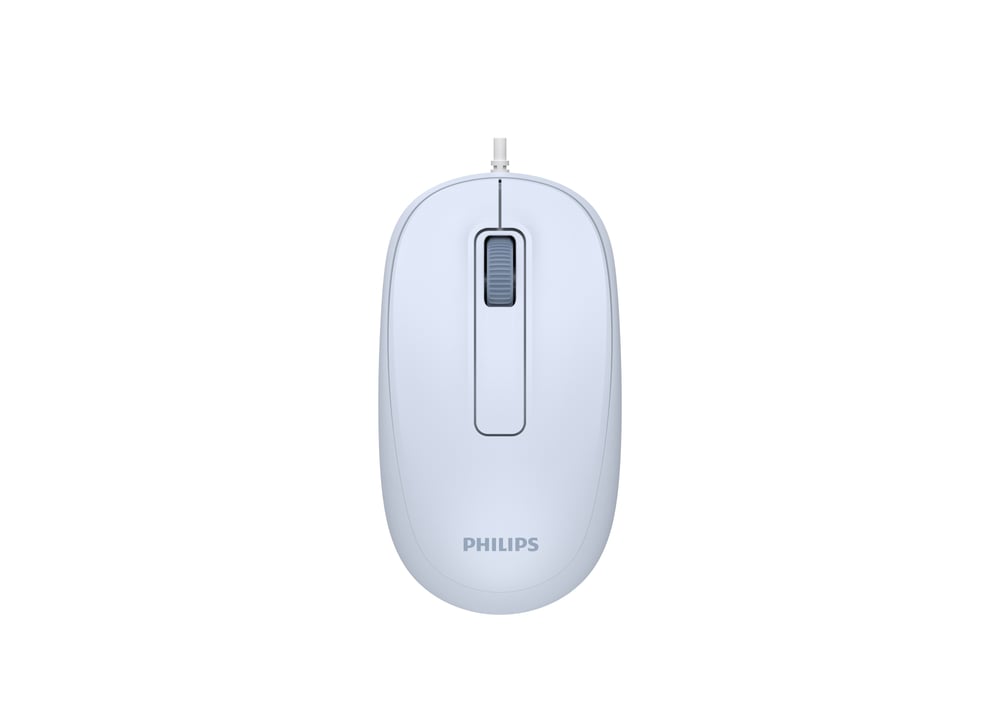 PHILIPS KABLOLU MOUSE SPK7238J AÇIK MAVİ