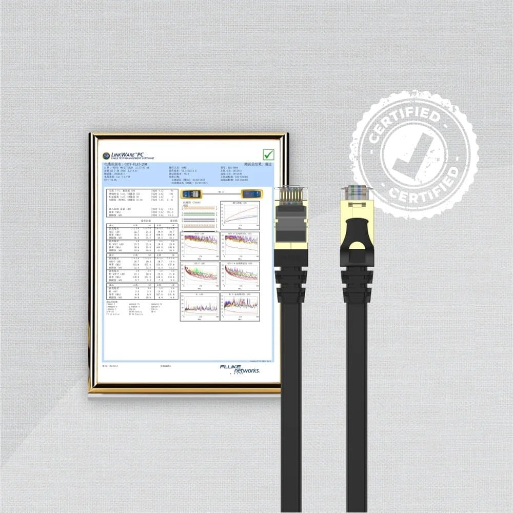 UNITEK CAT7 PATCH KABLO 2MT FLAT (C1897BK-2M)