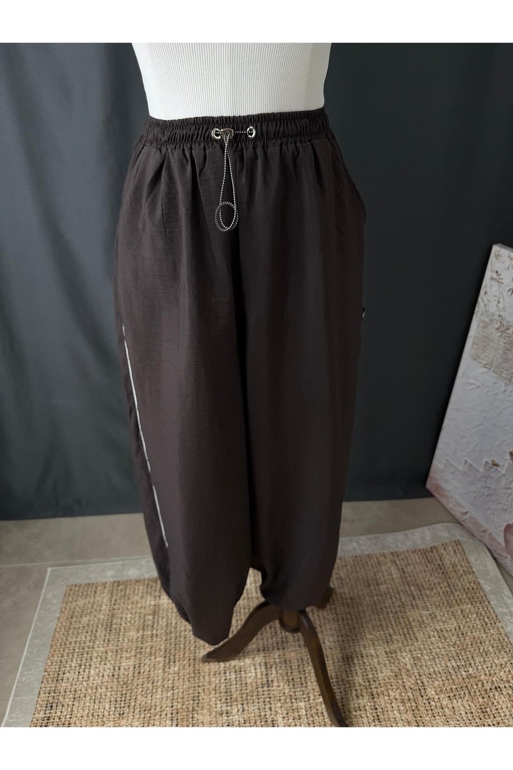 BÜZGÜLÜ PAÇA PARAŞÜT PANTOLON
