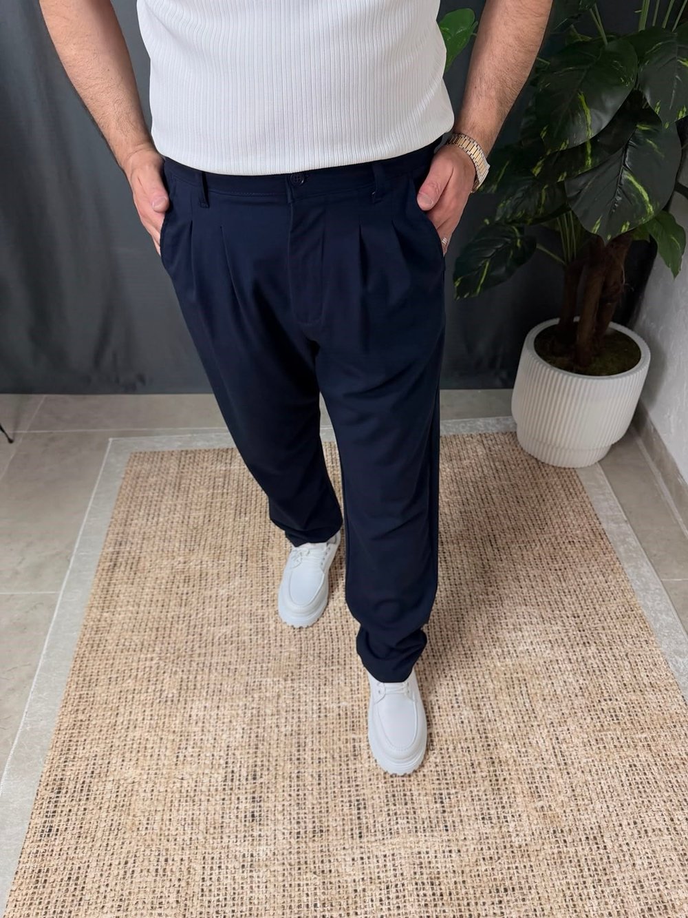 ÇİFT PİLELİ BAGGY PANTOLON