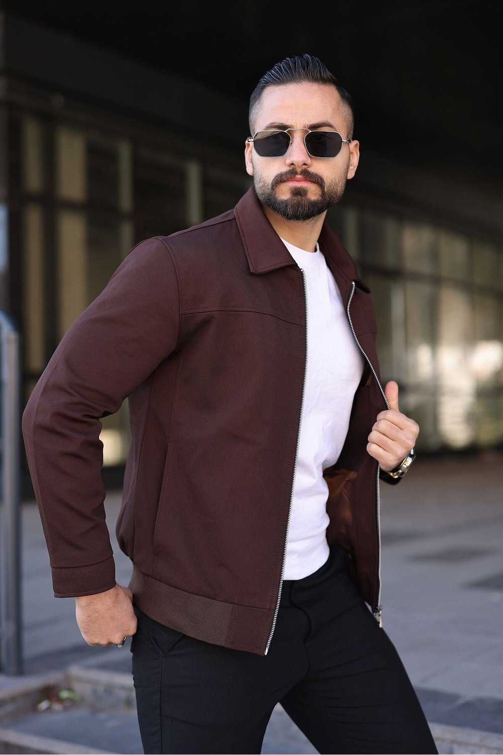 ERKEK MEVSİMLİK KISA KAŞE CEKET
