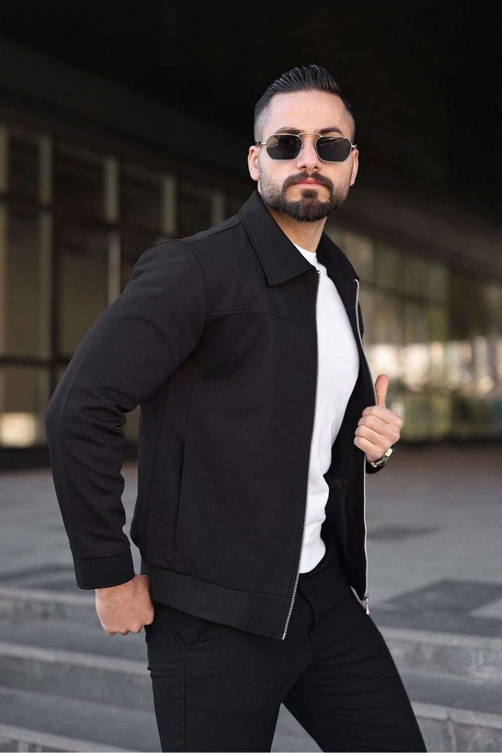 ERKEK MEVSİMLİK KISA KAŞE CEKET