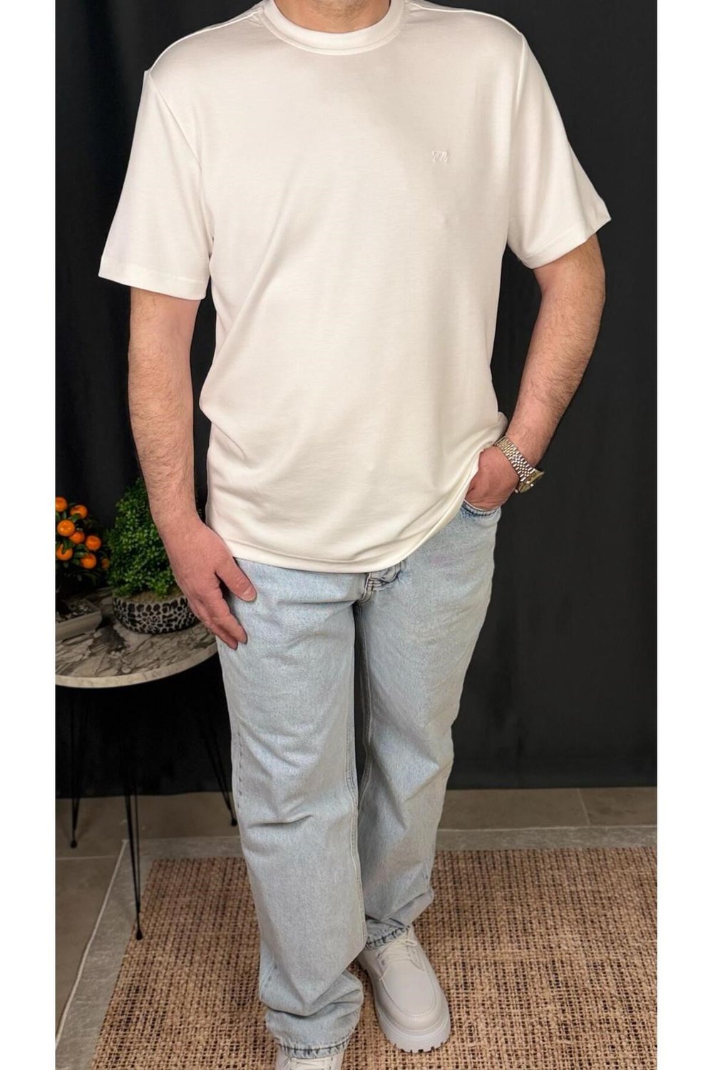 GENİŞ PAÇA ,BUZ MAVİSİ , BAGGY , PANTOLON