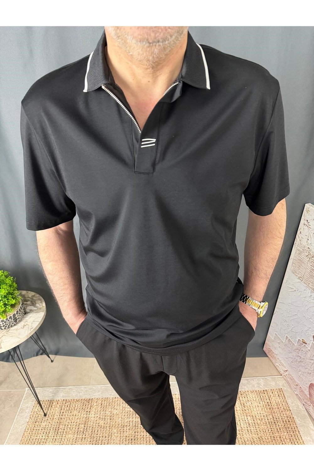 YAKA DETAYLI TİŞÖRT