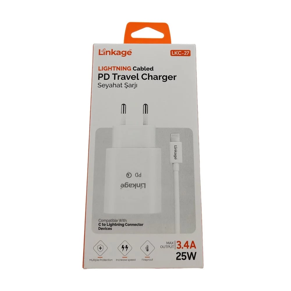 iPhone USB Şarj PD Travel 3.4A 25W (Set)