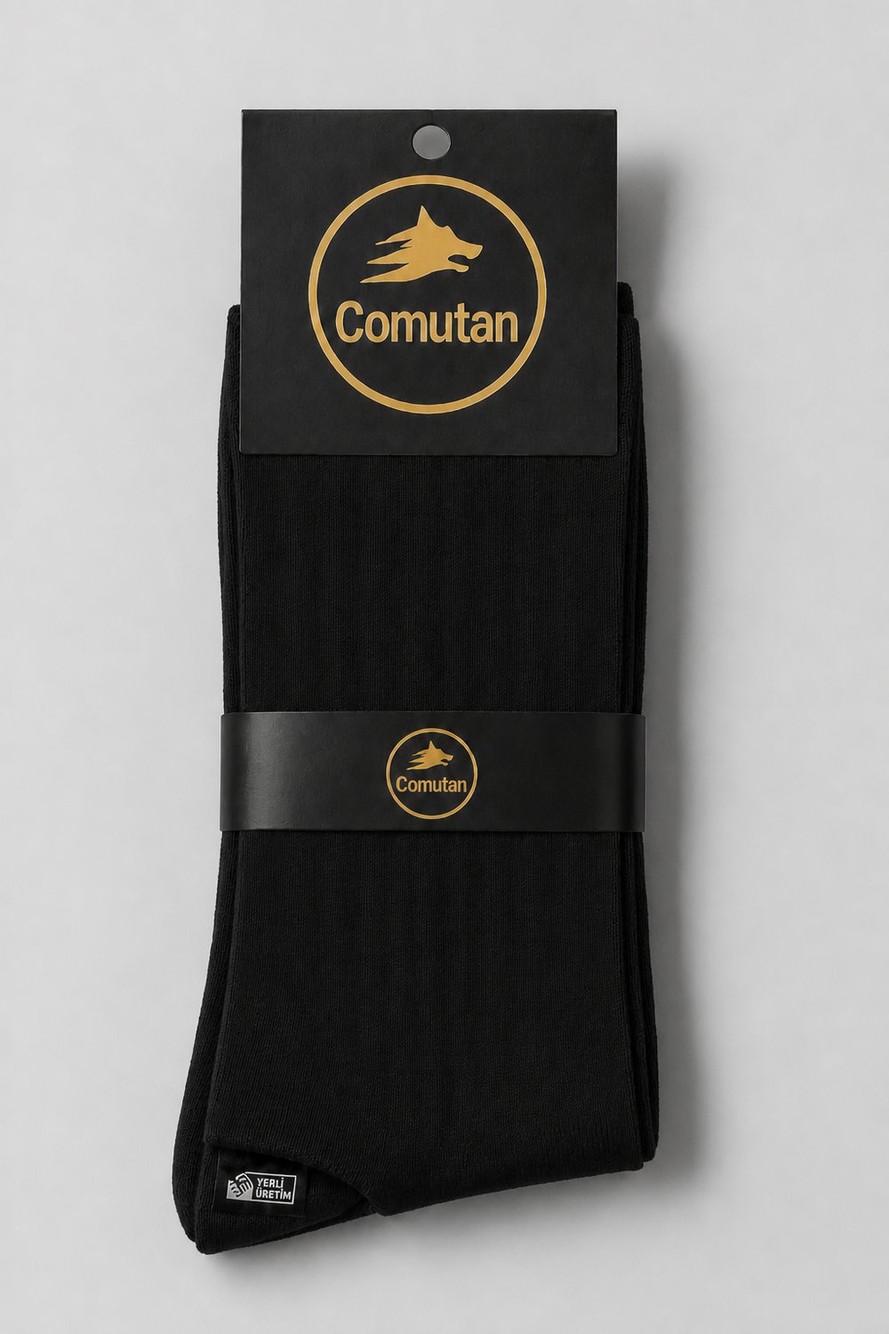 Comutan Siyah Soket Çorap