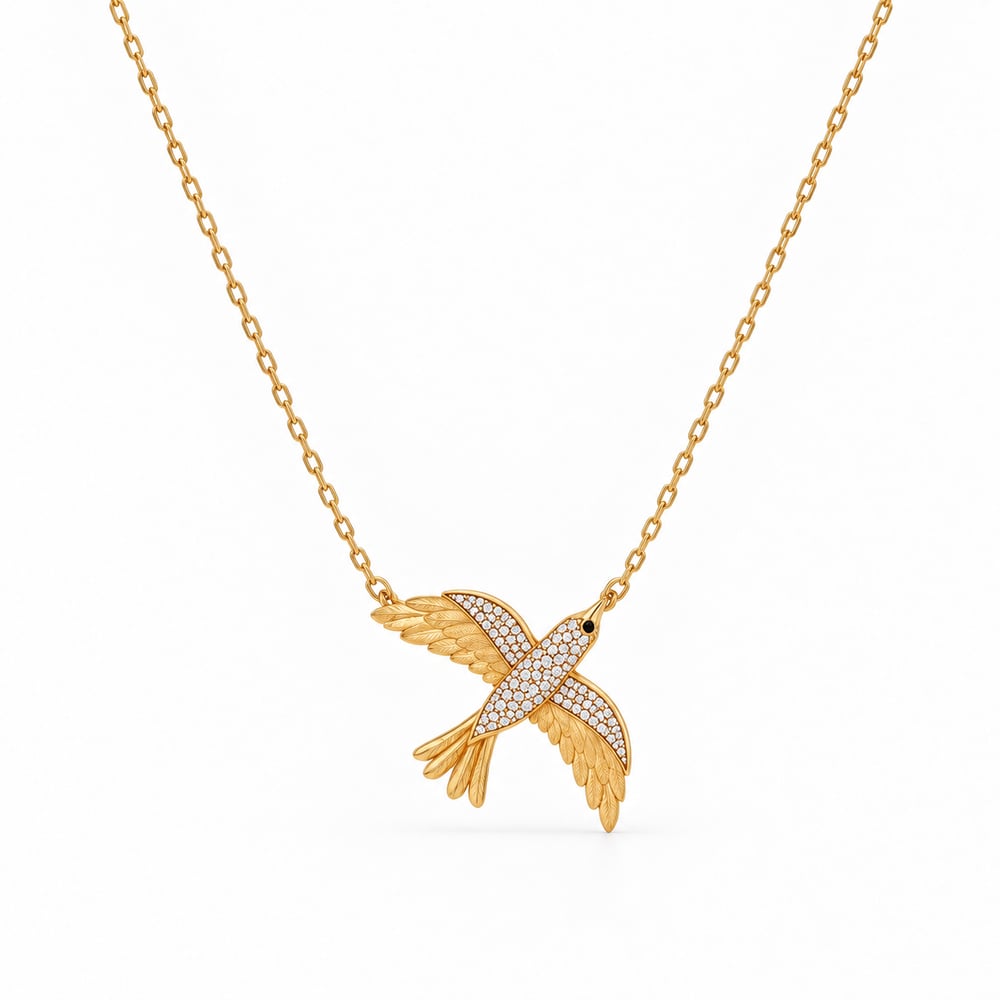 Birds of Eternity Mid Size  Kolye