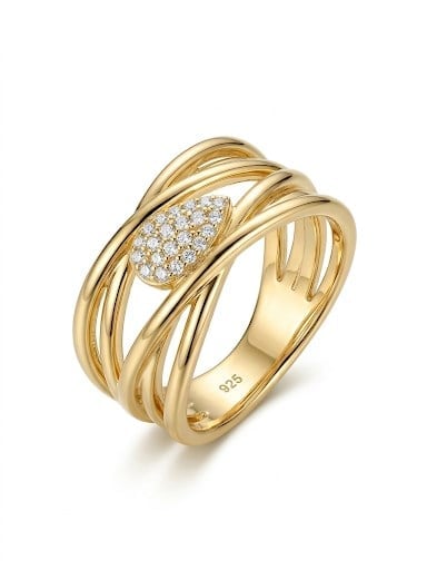 Lily Drop Ring
