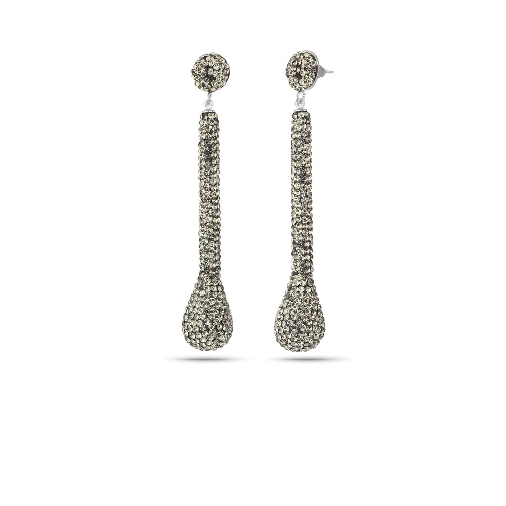 Lux Crystal Stick Earring
