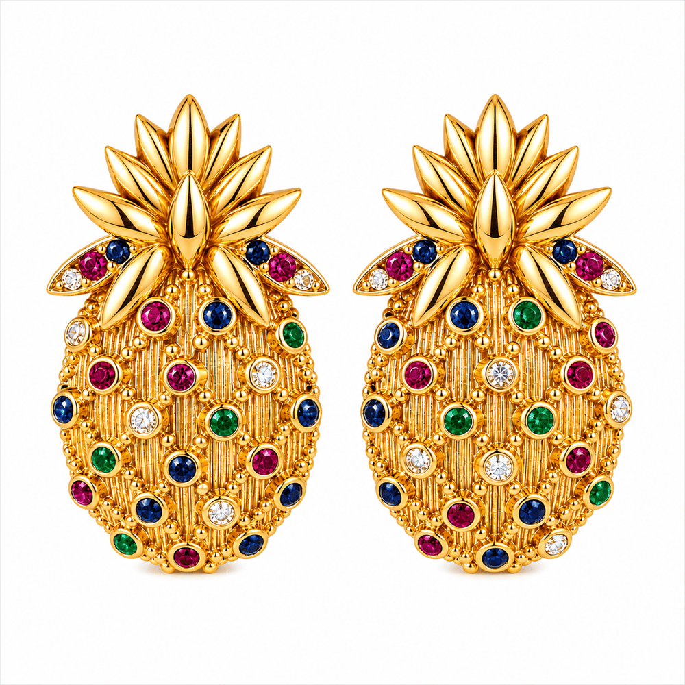 Pineapple Küpe