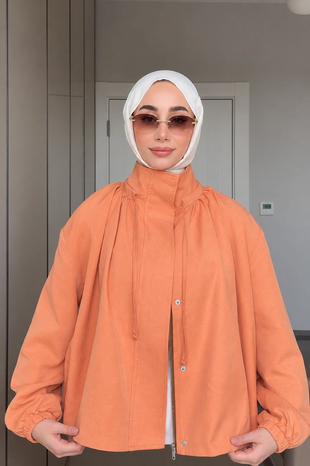 Orange ceket