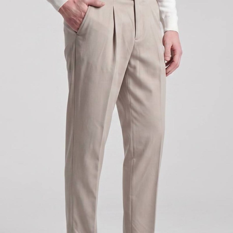 GABARDİN PANTOLON BEJ