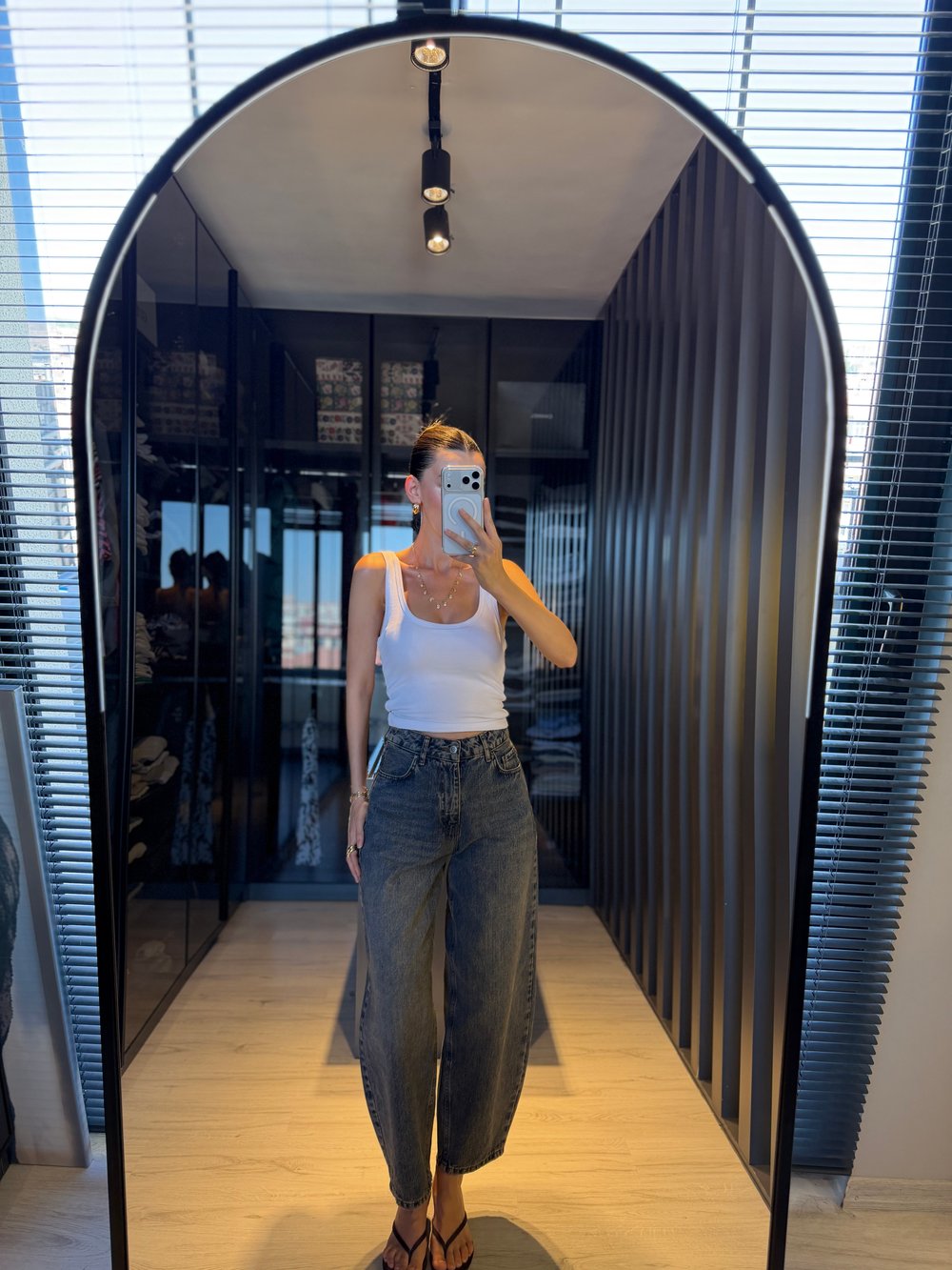 Beyaz Bra - Free Kalın Askılı Atlet