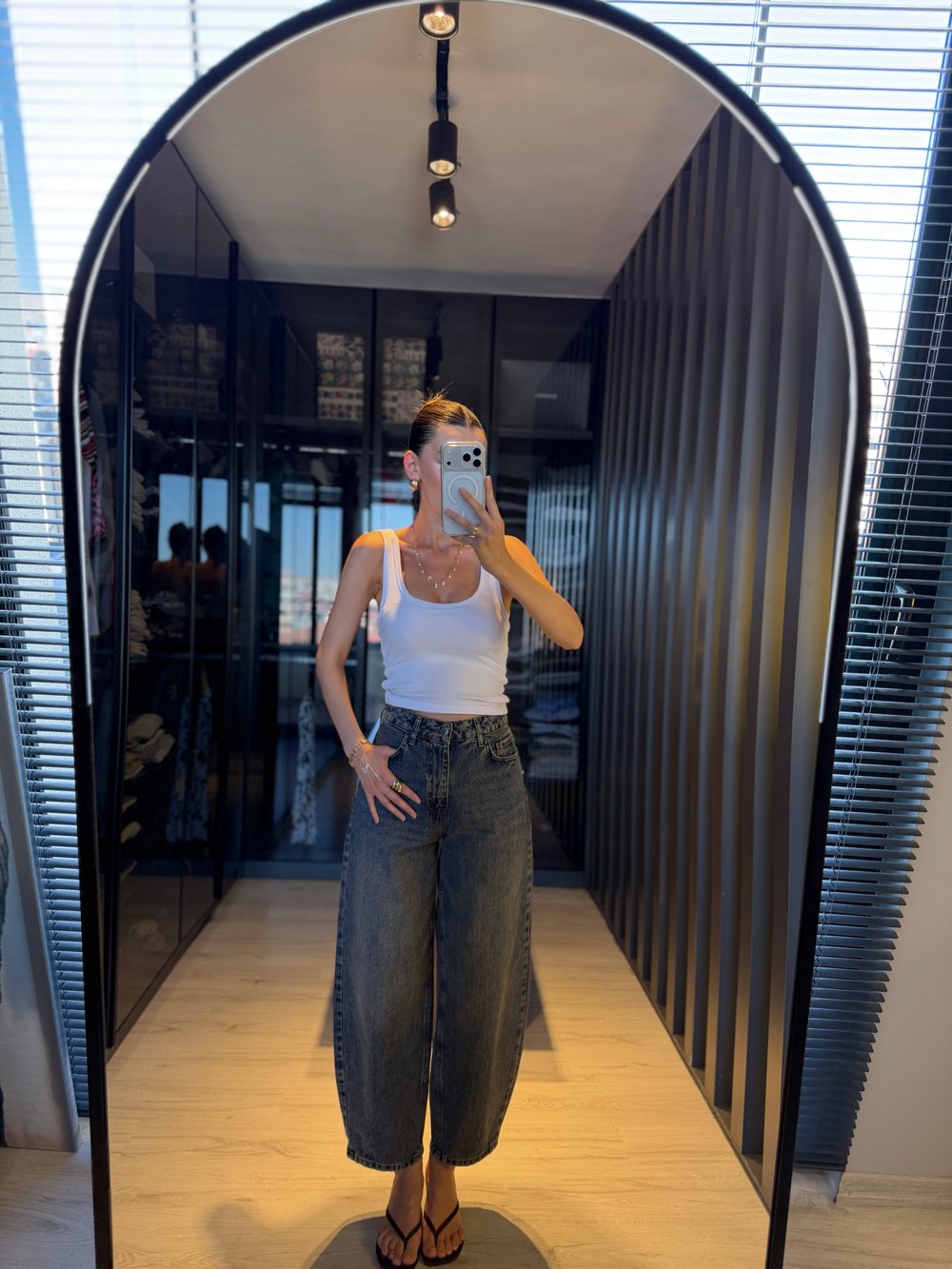 Beyaz Bra - Free Kalın Askılı Atlet