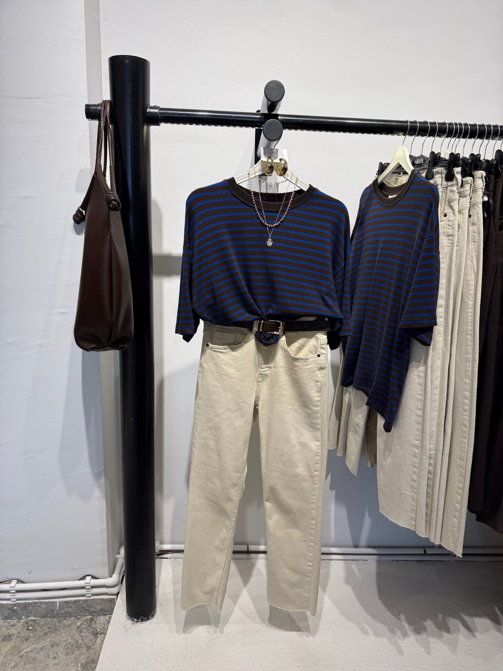 Çizgili Basic t-shirt