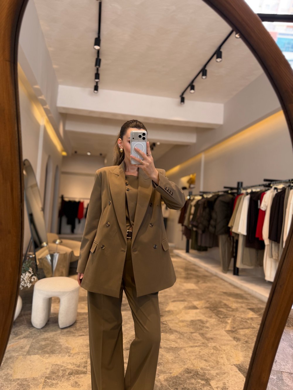 Haki Blazer Ceket