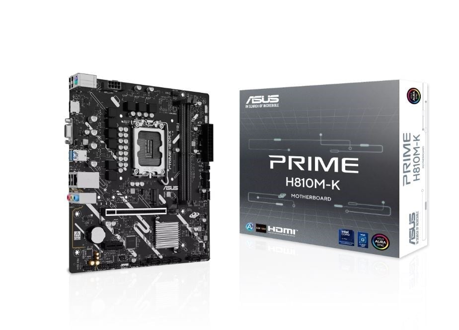 ASUS PRIME H810M-K H810 DDR5 Vga GLan mATX HD M2 1851p Anakart