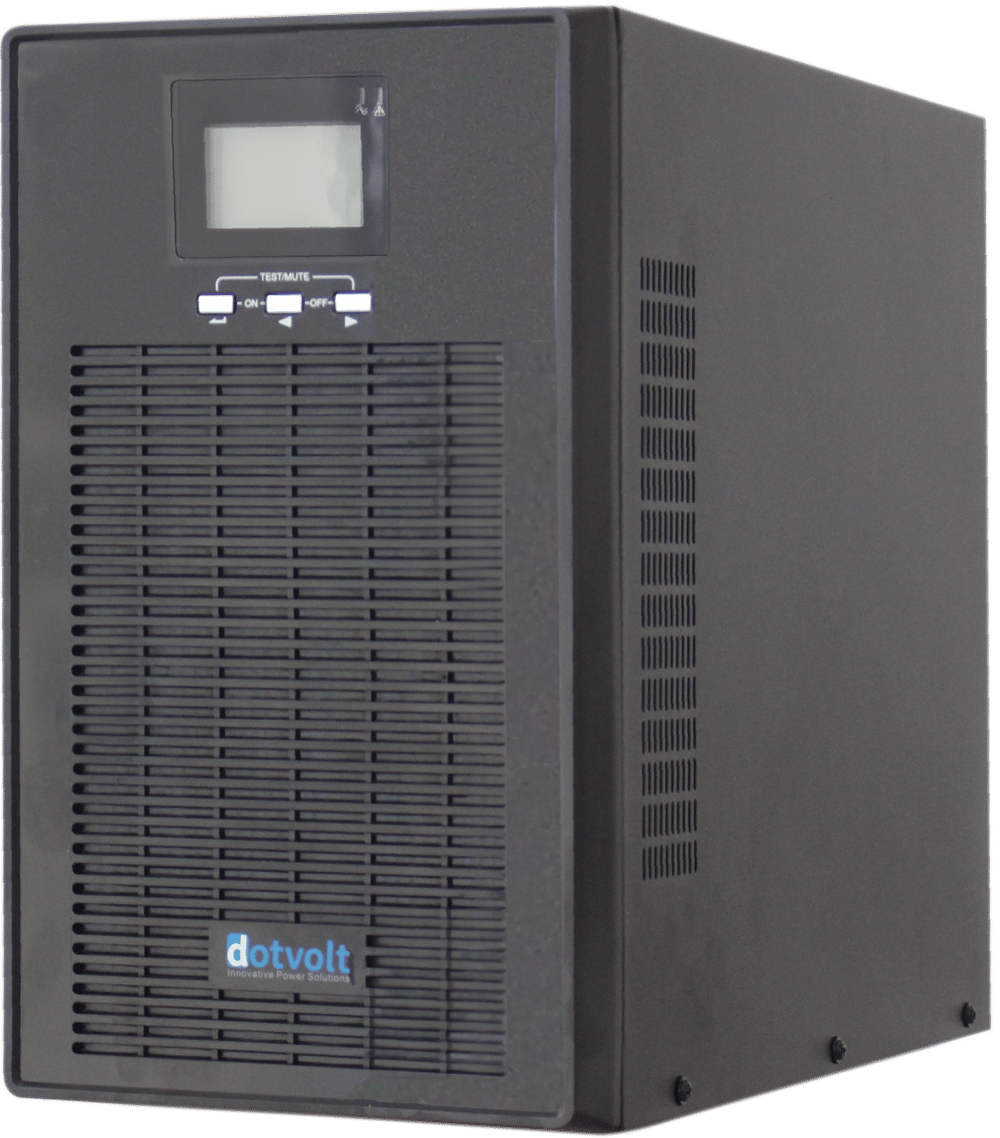 DOTVOLT MN PLUS Online 3 KVA 1/1 Faz (6x12v 7AH Akü ) UPS