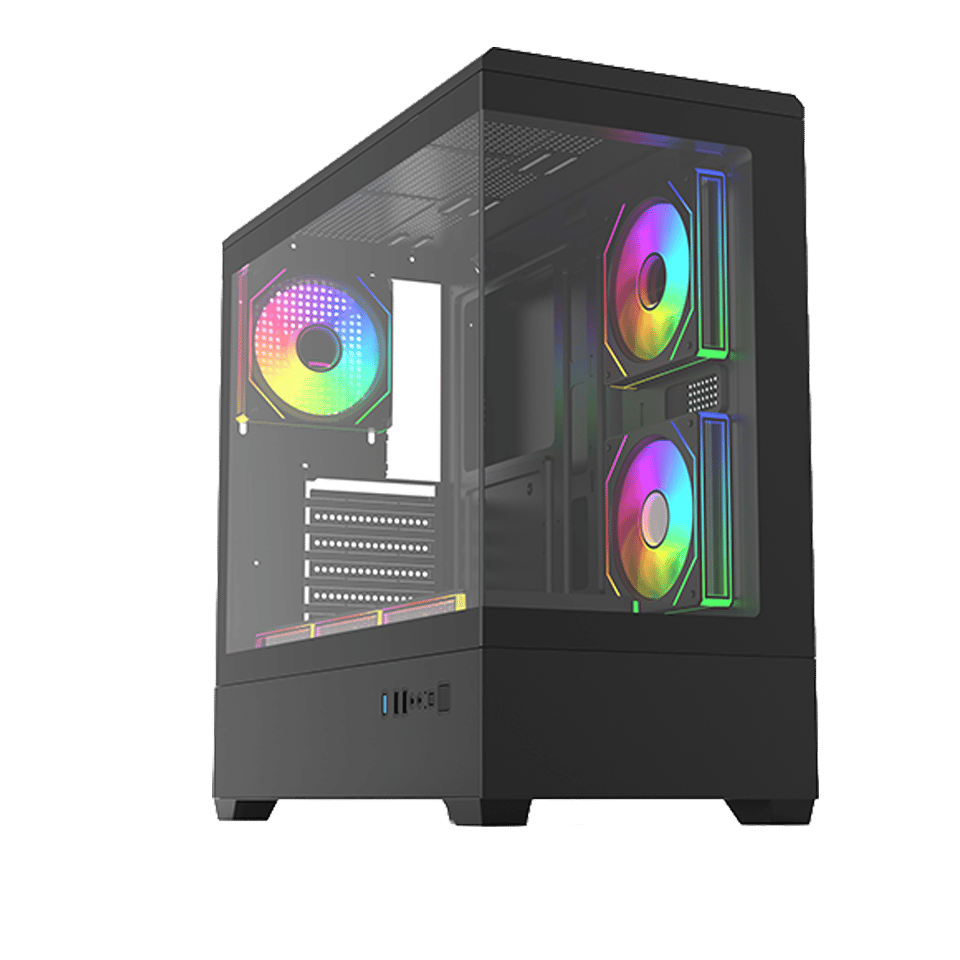 FRISBY FC-9585G TUNDRA 750W 80+ Bronze Siyah Mid Tower ATX Kasa