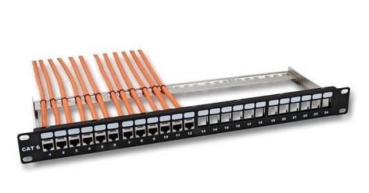 ODS PP-UB24-3824L 24 Port CAT6 UTP Boş Patch Panel