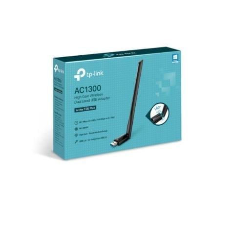 TP-LINK ARCHER T3U PLUS 400+867 Mbps USB Kablosuz Adaptör