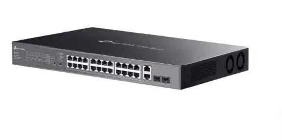 TP-LINK OMADA ES228GMP 28 Port Gbit 28 Port PoE 384W 2xSFP Rack mount Yönetilebilir Switch