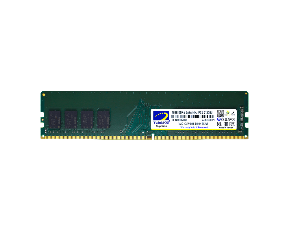 TWINMOS MDD416GB2666DWO 16GB (Tek Parça) DDR4 2666Mhz PC Bellek