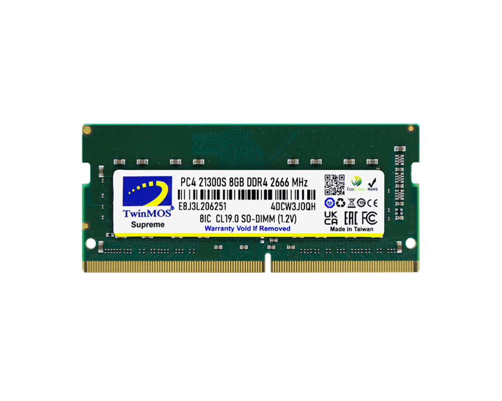 TWINMOS MDD48GB2666N 8GB DDR4 2666Mhz Notebook Bellek