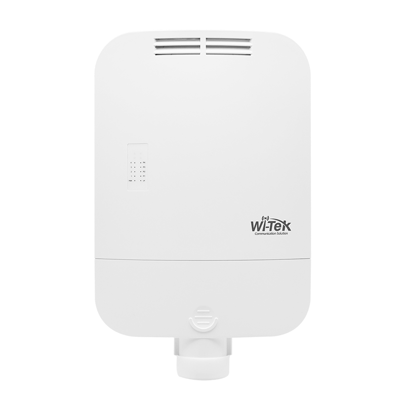 Wi-Tek WI-PS306GF-O 6 Port Gbit 4 Port PoE 56W 1xGbit+1xSFP Uplink Outdoor Yönetilemez Switch