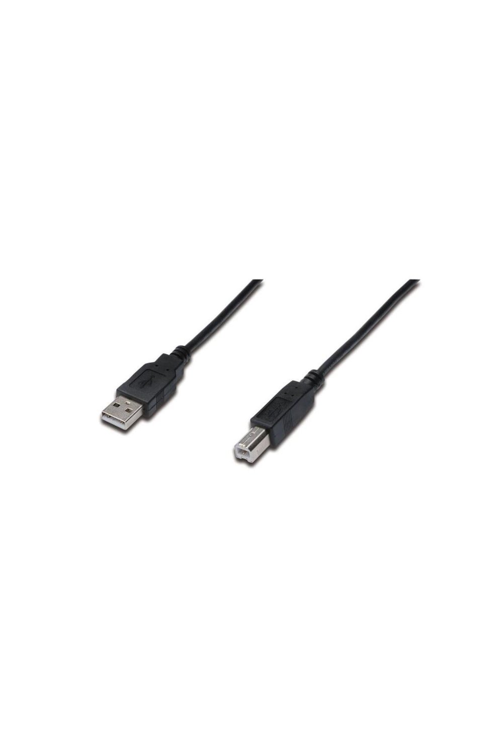 AK-300105-018-S 1.8m USB2.0 AE/BE siyah ka kablo