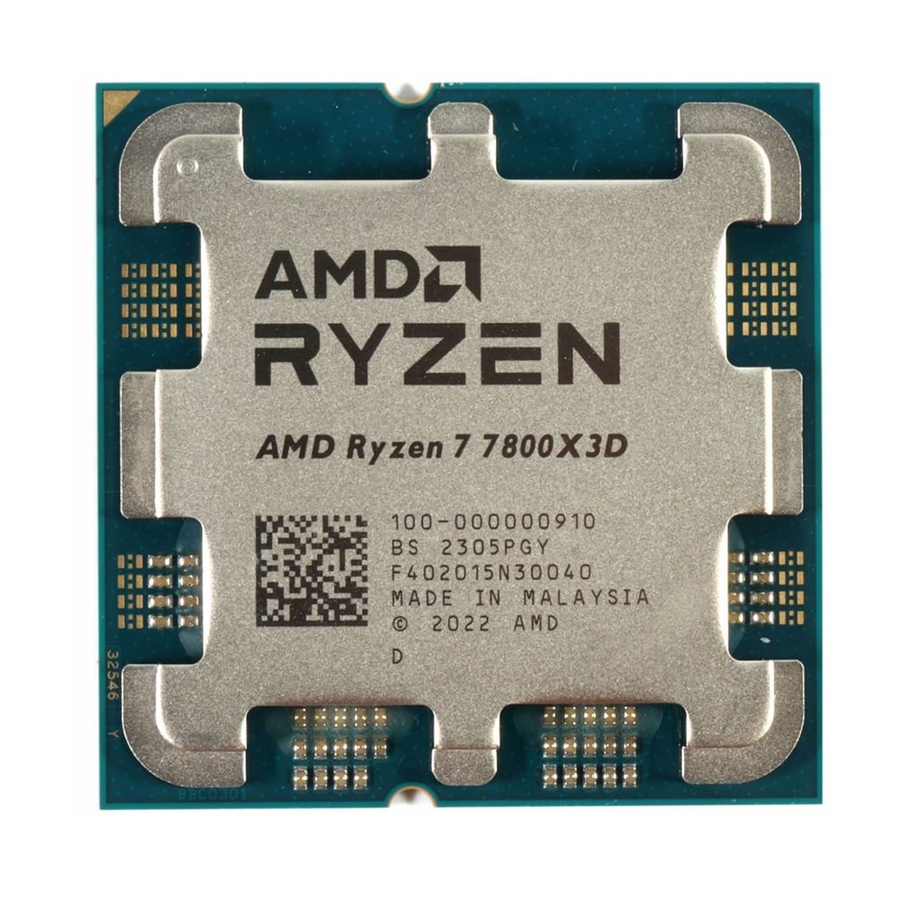 AMD Ryzen 7 7800X3D (8 Çekirdek) 4.2GHz ~ 5.0GHz 104mb AM5 İşlemci Tray