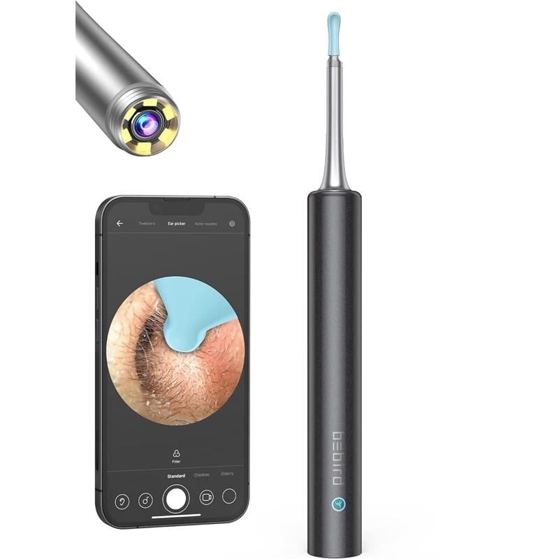 Bebird T5 3mp Kamera 3.5mm Lens Sarjli Wifi Goruntulu Kulak Temizleyici Siyah Renk