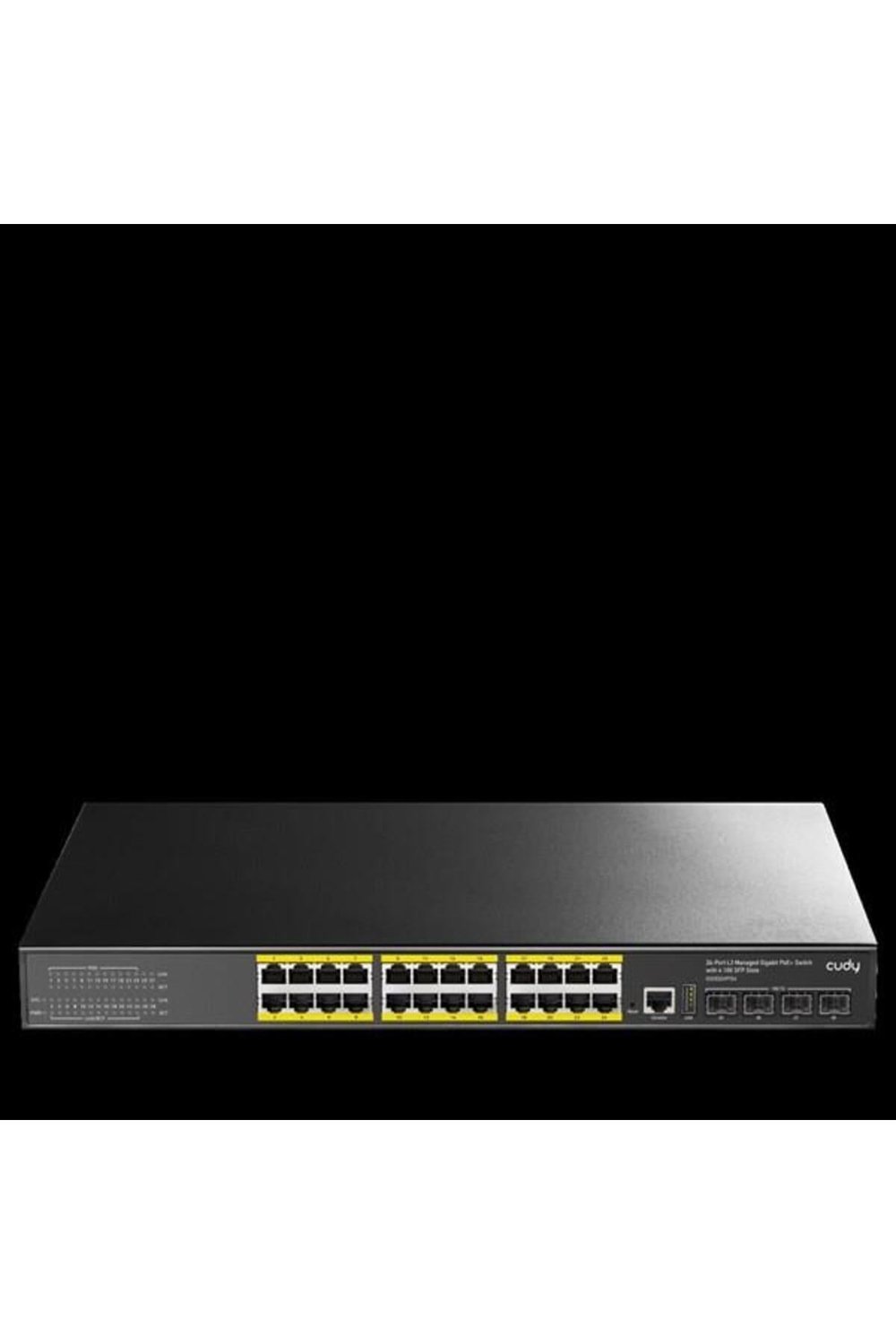 Gs5024ps4-400w 24 Port Gigabit 4-sfp 10gbe 400w Full Poe Yönetilebilir Switch