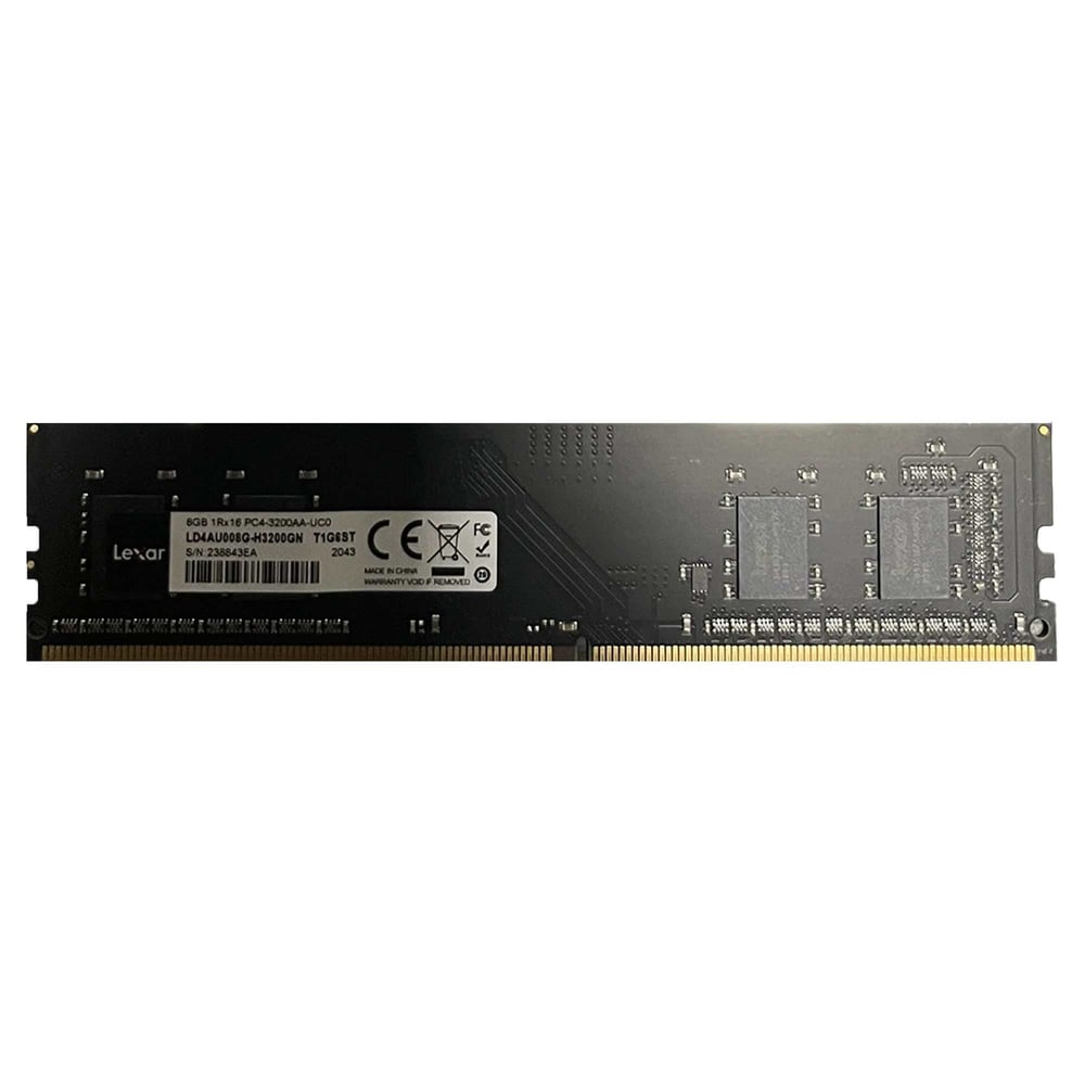 Lexar LD4AU008G-H3200GN 8GB DDR4 3200MHz Masaüstü Ram