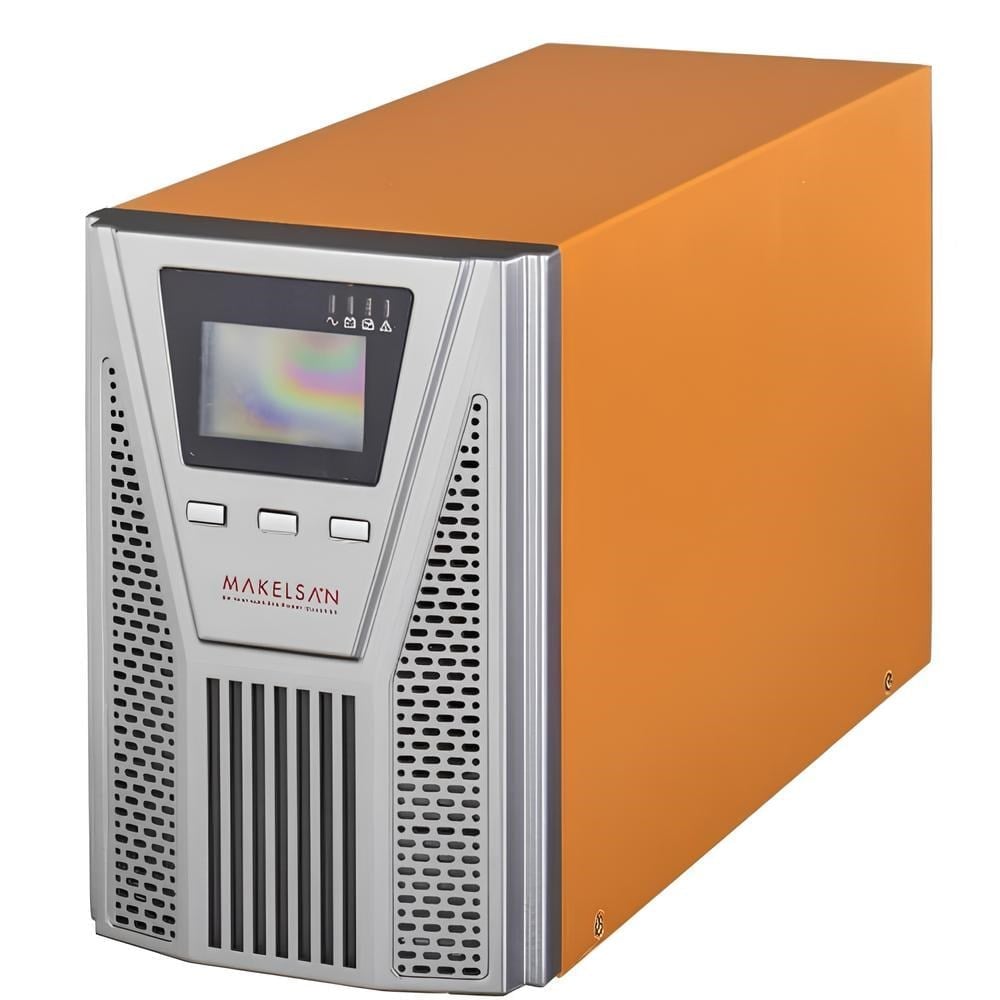 MAKELSAN P.PACK SE Online (900W) 1 KVA 4/8 Dak. (2x12v 7AH Akü) UPS
